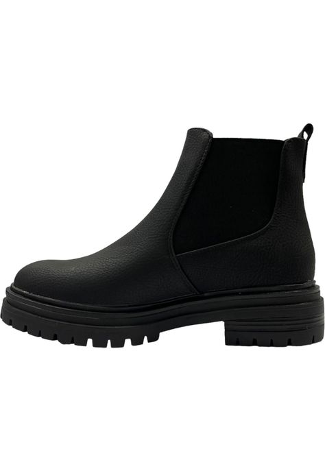 Botin Mujer Negro Anne Detogni-2