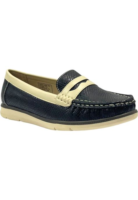 Mocasín Mujer Negro Josefina Detogni-1