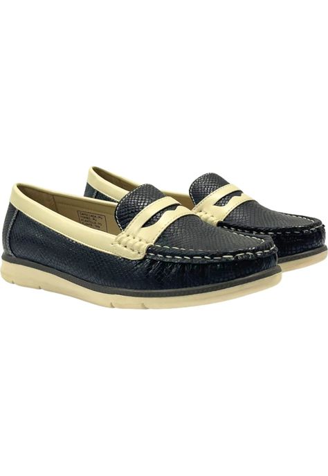 Mocasín Mujer Negro Josefina Detogni-3