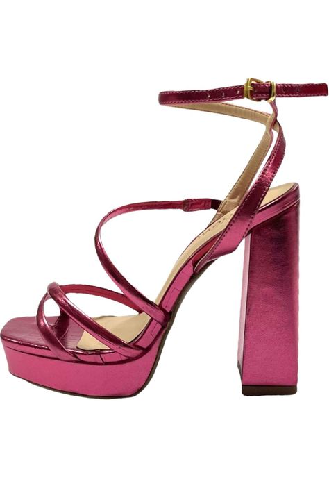 Sandalia Mujer Fucsia Gisele Detogni-2