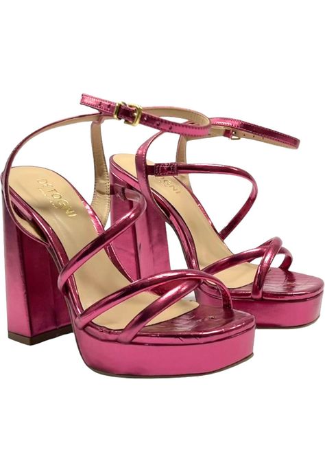 Sandalia Mujer Fucsia Gisele Detogni-3