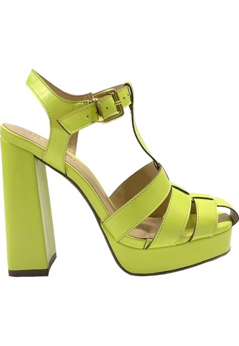 Sandalia Mujer Verde Luana Detogni-0