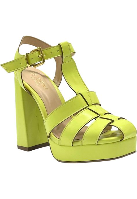 Sandalia Mujer Verde Luana Detogni-1