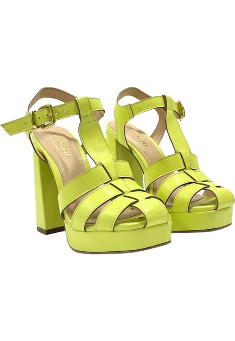 Sandalia Mujer Verde Luana Detogni-3