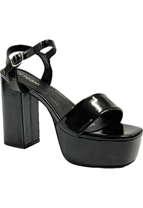 Sandalia Mujer Negro Samanta Detogni-1