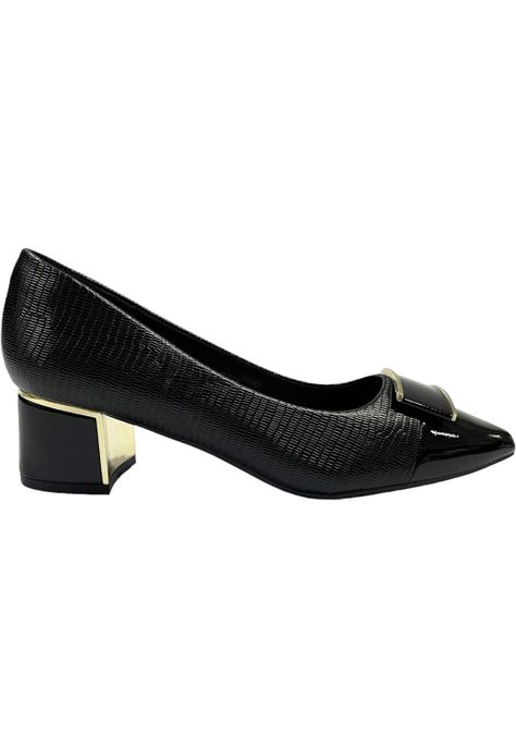 Zapato Mujer Negro Coco Detogni-0
