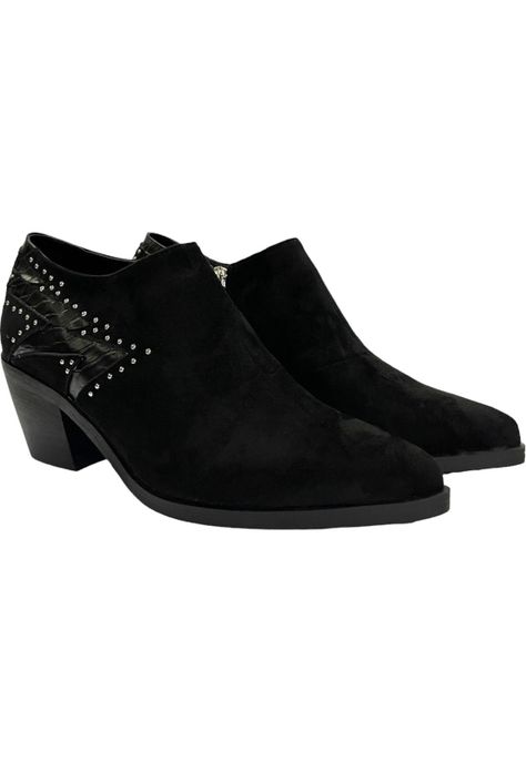 Botin Mujer Negro Ibiza Detogni-3