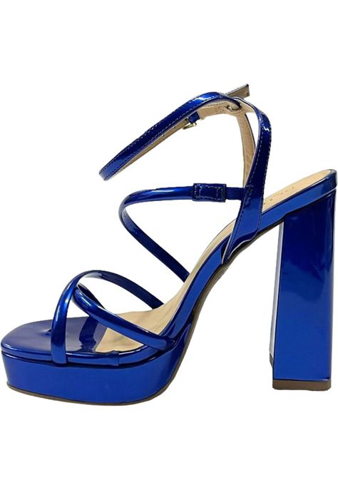 Sandalia Mujer Azul Gisele Detogni-2
