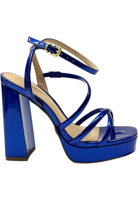 Sandalia Mujer Azul Gisele Detogni-0