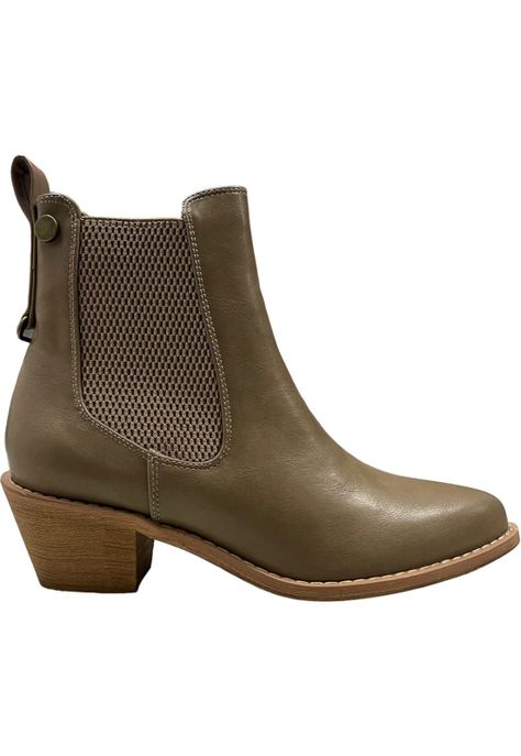 Botin Mujer Taupe Lax Detogni-0