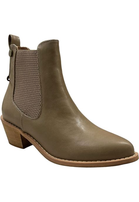 Botin Mujer Taupe Lax Detogni-1