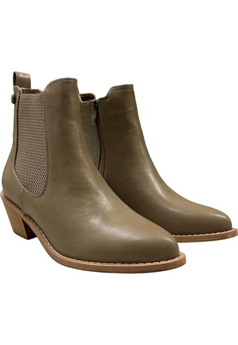 Botin Mujer Taupe Lax Detogni-3