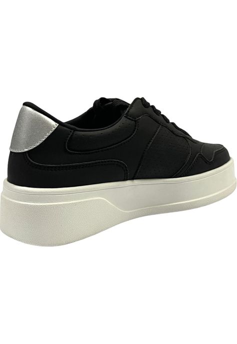 Zapatilla Mujer Negro Chic Detogni-2