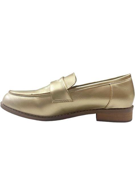 Zapato Mujer Dorado Javiera Detogni-2