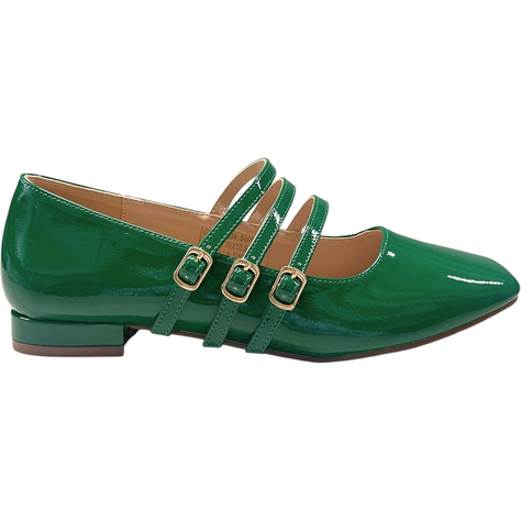 Zapato Mujer Verde Jane Detogni-0