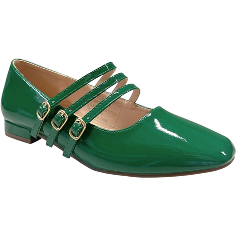 Zapato Mujer Verde Jane Detogni-1