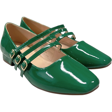 Zapato Mujer Verde Jane Detogni-3