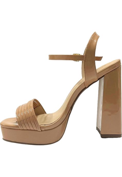 Sandalia Mujer Camel Luciana Detogni-2