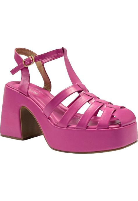 Sandalia Mujer Fucsia Carrie Detogni-1