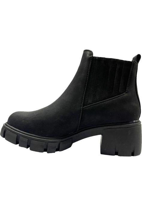 Botin Mujer Negro Venecia Detogni-2
