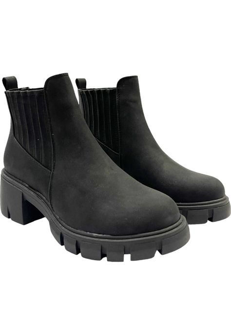 Botin Mujer Negro Venecia Detogni-3