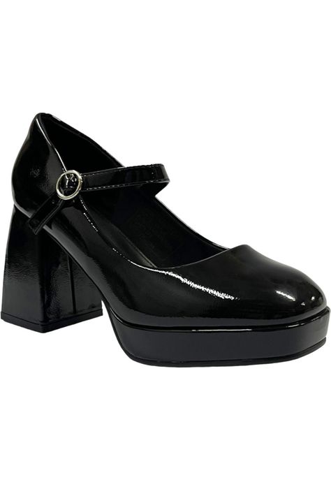 Zapato Mujer Negro Gaga Detogni-1