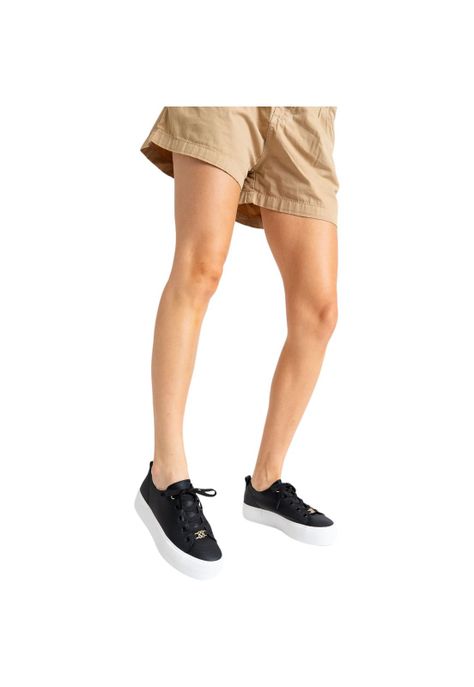 Zapatilla Mujer Negro Free II Petite Jolie-5