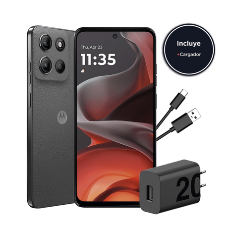 Celular Moto G15 4GB + 128GB - Gris-1