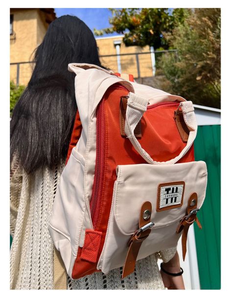 Mochila Femenina diseño clásico a prueba de agua-2