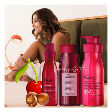 Kit full hidratación corporal avellana y cereza de natura-1