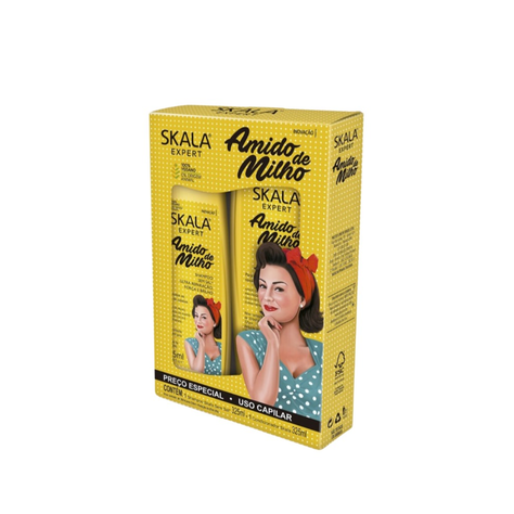 SKALA KIT AMIDO DE MILHO SHAMPOO Y ACONDICIONADOR -0