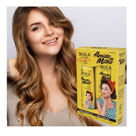 SKALA KIT AMIDO DE MILHO SHAMPOO Y ACONDICIONADOR -1