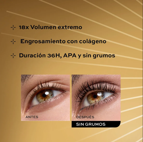 Máscara de Pestañas Forever Supreme Volume LBEL-1