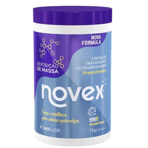 Crema tratamiento capilar reconstructiva reposición de masa 1kg NOVEX-0