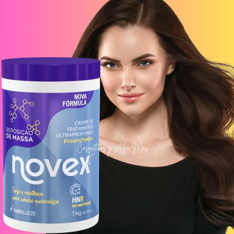 Crema tratamiento capilar reconstructiva reposición de masa 1kg NOVEX-1