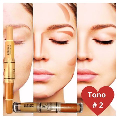  DUO CORRECTOR DE ALTA COBERTURA EN BARRA TONO #2-1