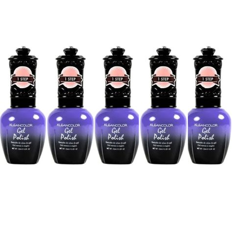 Set de 5 esmaltes semipermanentes secado uv larga duración.-2