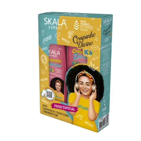 Kit champú y acondicionador Skala KIDS para niños -0