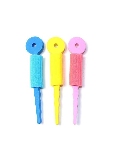 Set de 9 rodillos de esponja suave para rizar el cabello-0