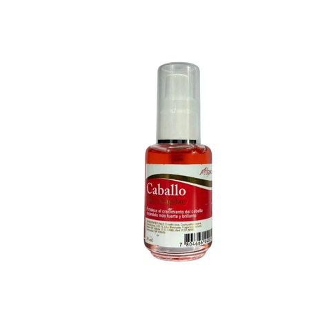 Aceite estimulador del crecimiento y fortalecedor capilar de caballo-0
