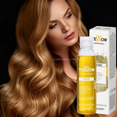 Aceite capilar iluminador YELLOW PROFESSIONAL STAR OIL 125ML-1