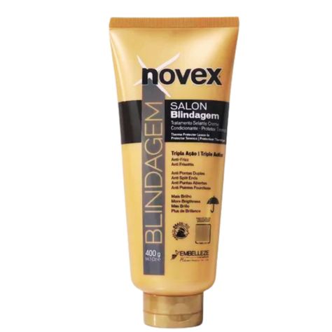 Protector térmico leave in efecto acondicionante BLINDAGEM 400gr NOVEX-0