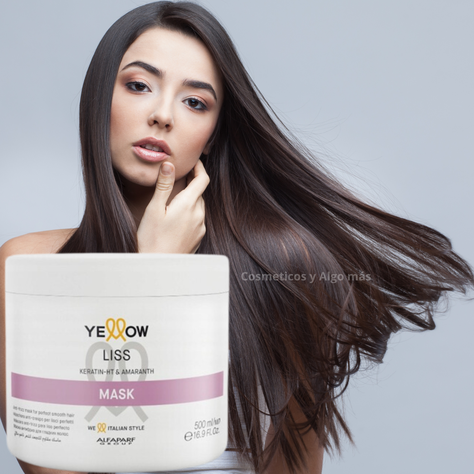 Mascarilla antifrizz LISO PERFECTO Yellow 500gr-1