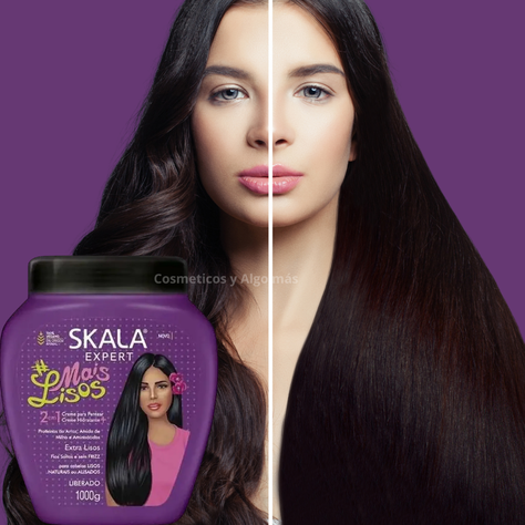 Mascara capilar para cabellos Lisos con frizz Mais-1