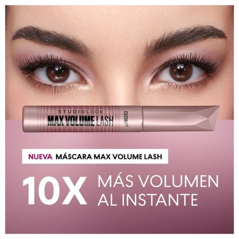 Máscara de Pestañas Max Volume Lash Studio Look-1