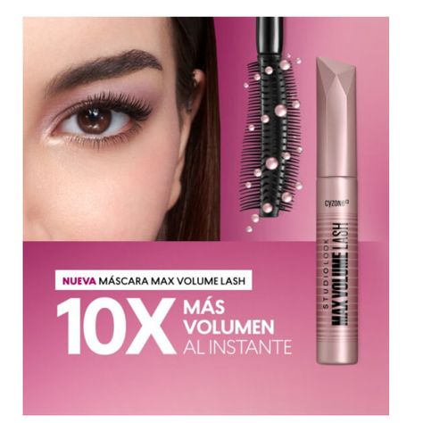 Máscara de Pestañas Max Volume Lash Studio Look-4