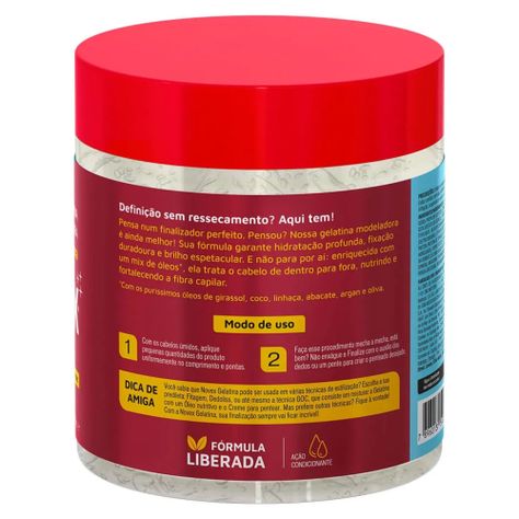 Novex Rizos de cine efecto Modelador Gelatina 500ml-1