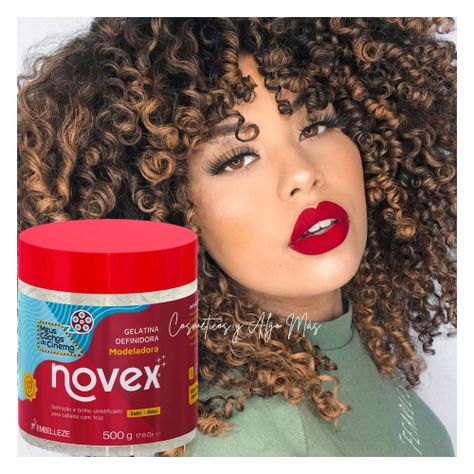 Novex Rizos de cine efecto Modelador Gelatina 500ml-2