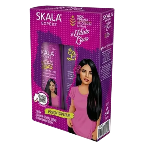 Kit champú y acondicionador de la línea Mais Lisos-0