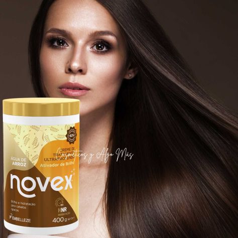 Crema de Tratamiento Brillo Mágico Agua de Arroz 400g. NOVEX-1